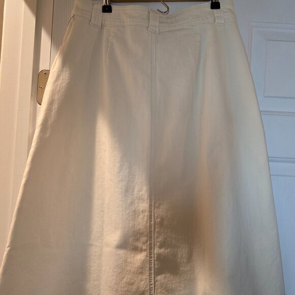 Me by Jennie Garth Skirt Petite Denim Maxi Skirt - Picture 3 of 3